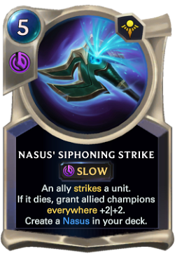 Nasus' Siphoning Strike