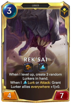 Rek'Sai final level