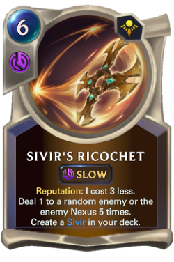 Sivir's Ricochet image
