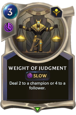 Weight of Judgment image