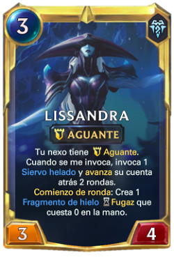 Lissandra final level