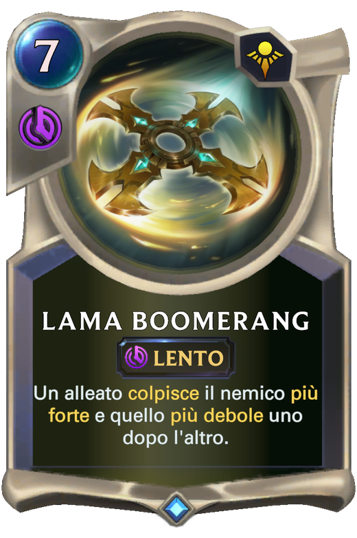 Lama boomerang image