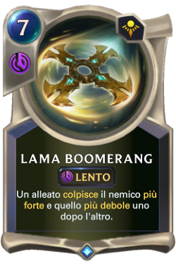 Lama boomerang image