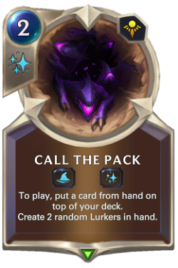 Call the Pack image