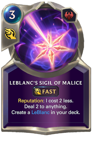 LeBlanc's Sigil of Malice image