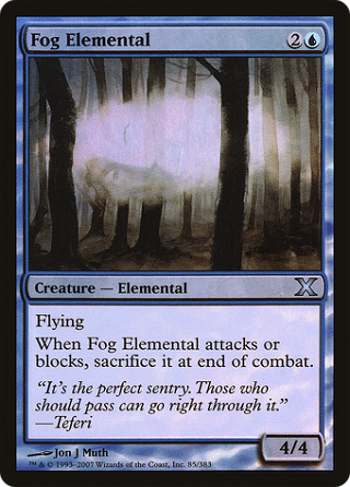 Fog Elemental image