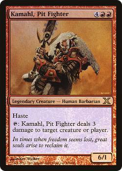 Kamahl, luchador del foso