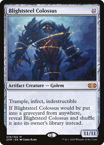 mtg blightsteel colossus