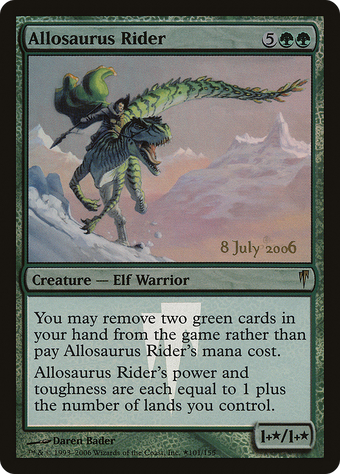 Allosaurus Rider image