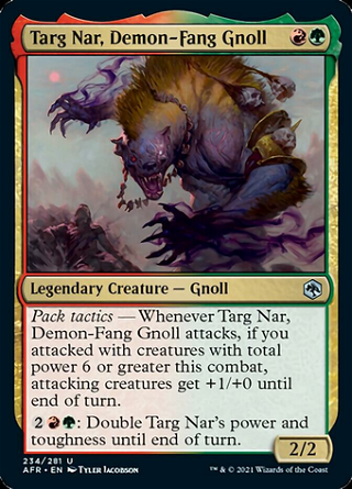 Targ Nar, Large Beast, Chaotic Evil image