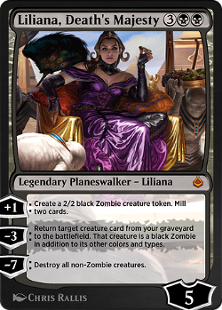 Liliana, majestad de la muerte