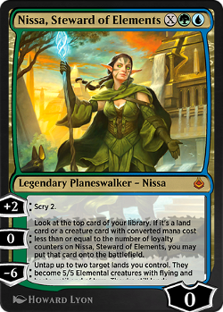 Nissa, Guardiã dos Elementos