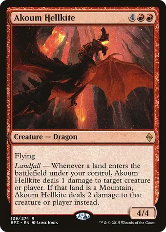 Akoum Hellkite image