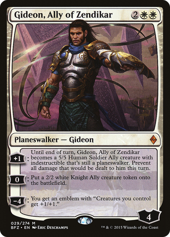 Gideon, Ally of Zendikar image