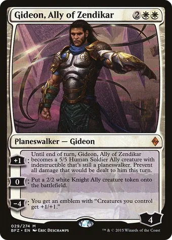 Gideon, Ally of Zendikar image