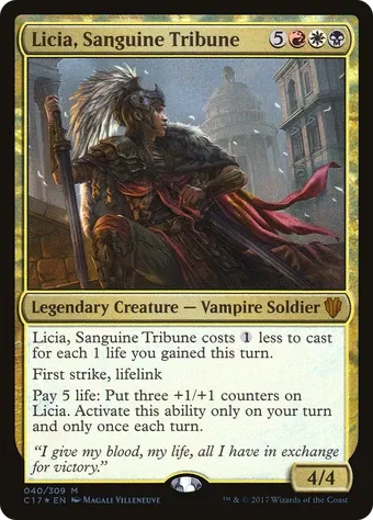 Licia, Sanguine Tribune image