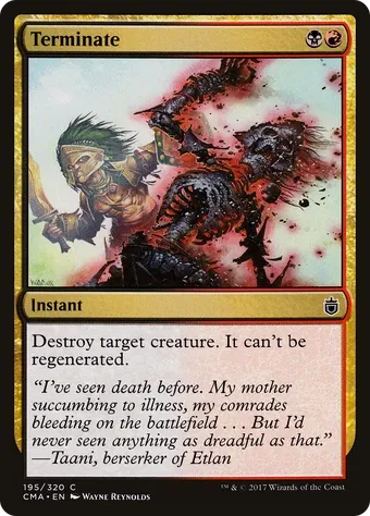 Terminate image