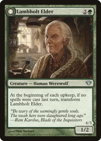 Lambholt Elder // Silverpelt Werewolf image