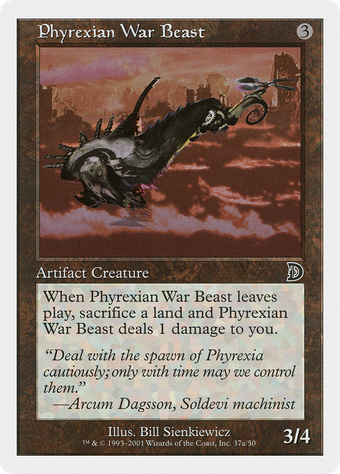 Phyrexian War Beast image