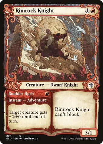 Rimrock Knight // Boulder Rush image
