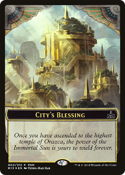 City's Blessing // Elemental Token image