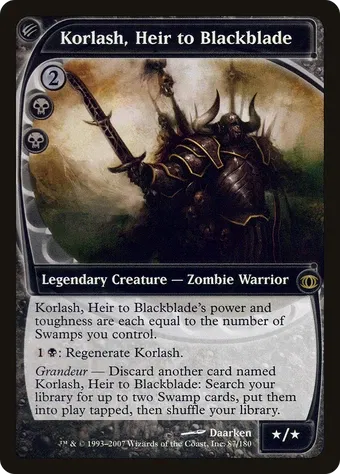 Korlash, Heir to Blackblade image