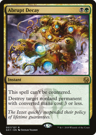 Abrupt Decay image