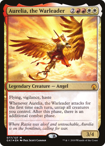 Aurelia, the Warleader - Magic: the Gathering MTG