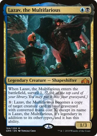 Lazav, the Multifarious image