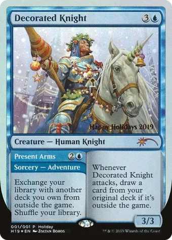 Decorated Knight // Present Arms image