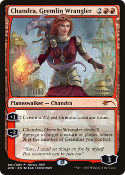 Chandra, domadora de gremlins.