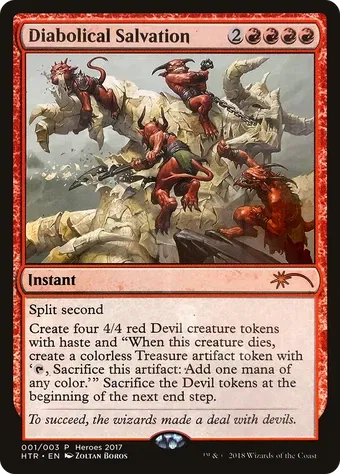 Diabolical Salvation Diabolical Salvation Magic The Gathering Mtg