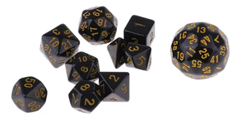 10pieces Poliédrico Dados Definir Para Calabouço E Dragão Full hd image