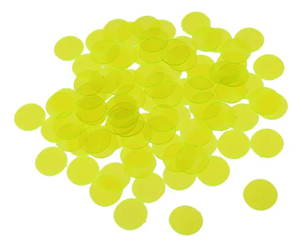 Bingo Profissional Cor Transparente Contadores De Plás Full hd image