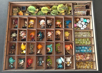 Caixa organizadora para Krosmaster (20 miniaturas) Full hd image