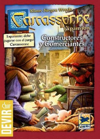 Carcassonne: Commercianti e Costruzioni (2ª Edizione) image