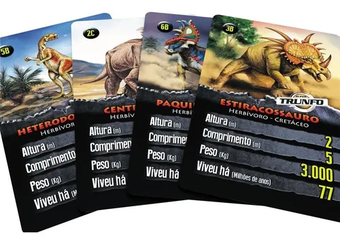 Combo Super Trunfos Dinossauros Grow Full hd image