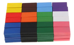 Conjunto De Blocos De Domino De Madeira 100% Real 120 Peças, image