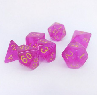 Dice for RPG Pink image