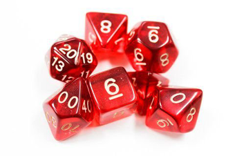 红色RPG骰子 image