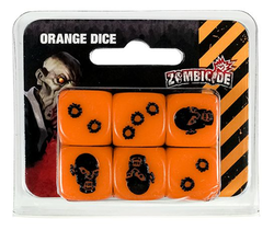 Dados Zombicide Laranja image
