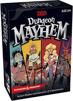 Dungeons & Dragons: Dungeon Mayhem -> Mazmorras y Dragones: Caos en la Mazmorra