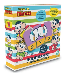 Encaixe Soletrando Turma Da Monica Nig Brinquedos 0763 image