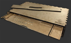 工具面板套件，适用于《神秘大地》游戏，带盒子 image