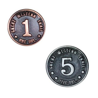 Great Western Trail 游戏的硬币套装 image