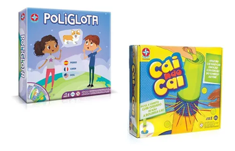 Kit Jogo Poliglota E Cai Não Cai Full hd image