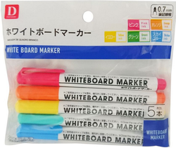 ホワイトボードマーカー 5色 image