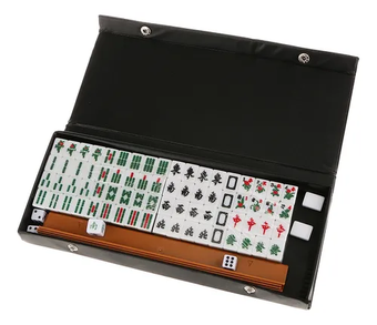 Mini Mahjong Jogando Cartas Mahjong Conjunto De Jogo Mahjong Full hd image