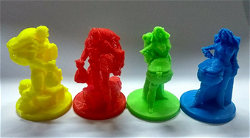 Miniaturas 3D Para O Jogo Clank