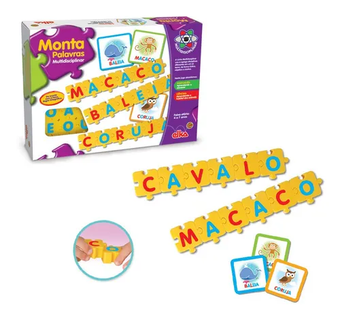 Monta Palavras Educativo Alfabetização Letras Full hd image